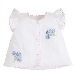 Little English Hydrangea Tea Blouse-NWT